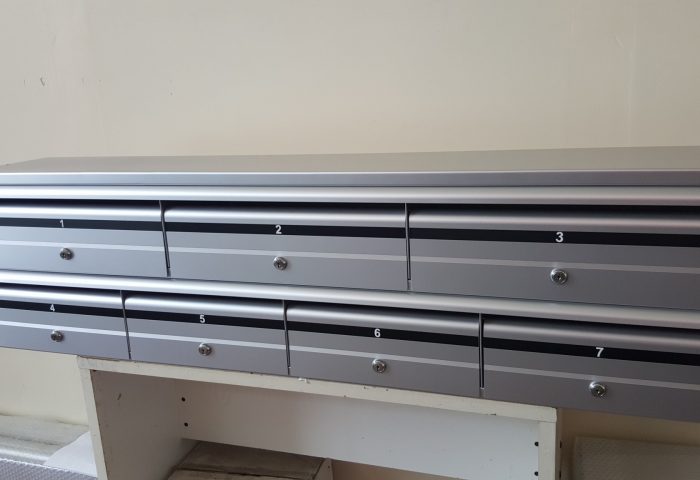 Residential letterbox bank